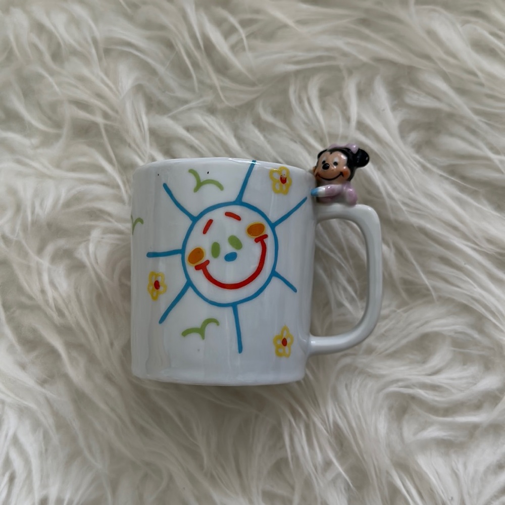 Vintage New Arrivals 1984 Disney Baby Minnie Mouse Child’s Mug